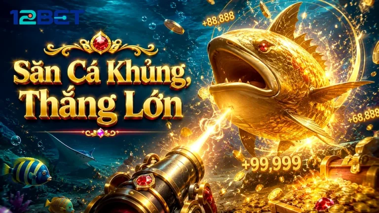 Nhầm đạn bắn cá với biểu tượng nổ hũ slot: Cách xử lý trên 12BET